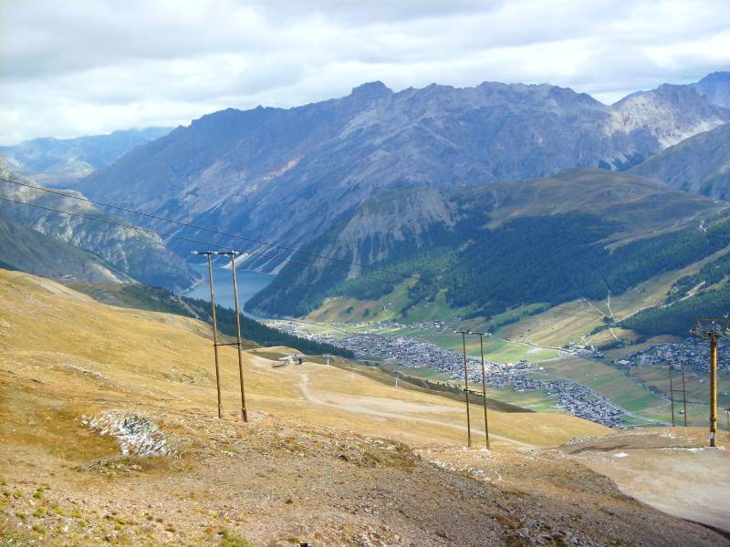 Livigno
Lago di Livigno in de verte
