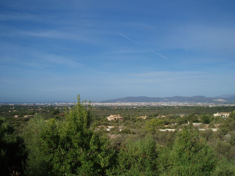 Zicht vanaf onze villa (2)
Zicht op Palma de Mallorca
