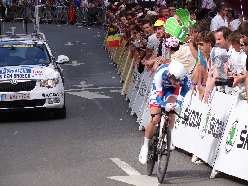 Jurgen Van Den Broeck in actie
Het begin van een ijzersterke Tour
