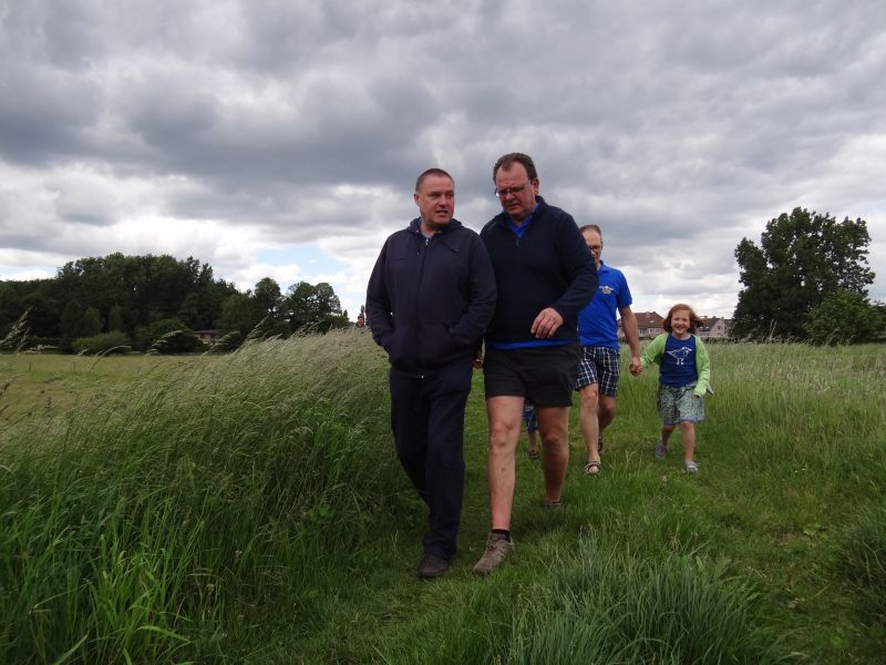 Op de terugweg 2
Veel wijsheid bij mekaar.
