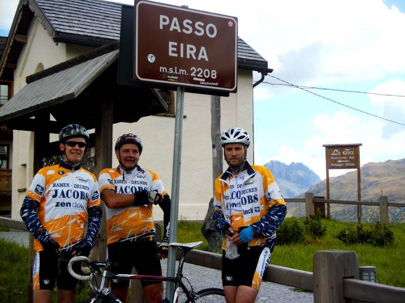 Passo Eira
Nissorappers op (hun) den top
