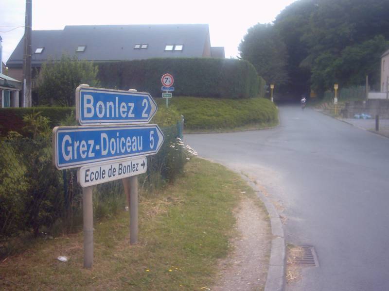 We zijn er bijna 2
Ook Eggie richting Grez...
