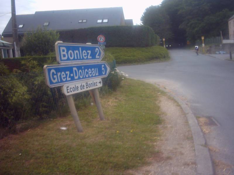 We zijn er bijna 3
En ook Daniel richting Grez...
