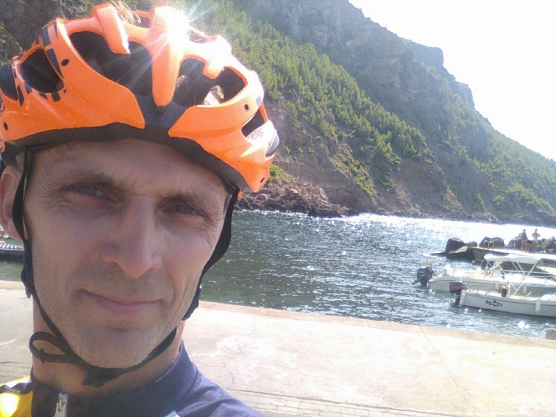 helemaal benenden in Port de Valdemossa
een minder bekend klimmetje maar zeker de moeite om te doen
