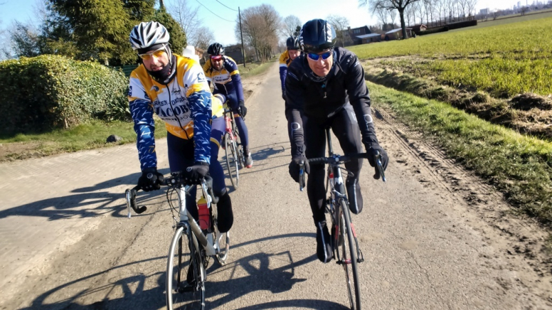 Onderweg
Op de terugweg richting Tongerlo
